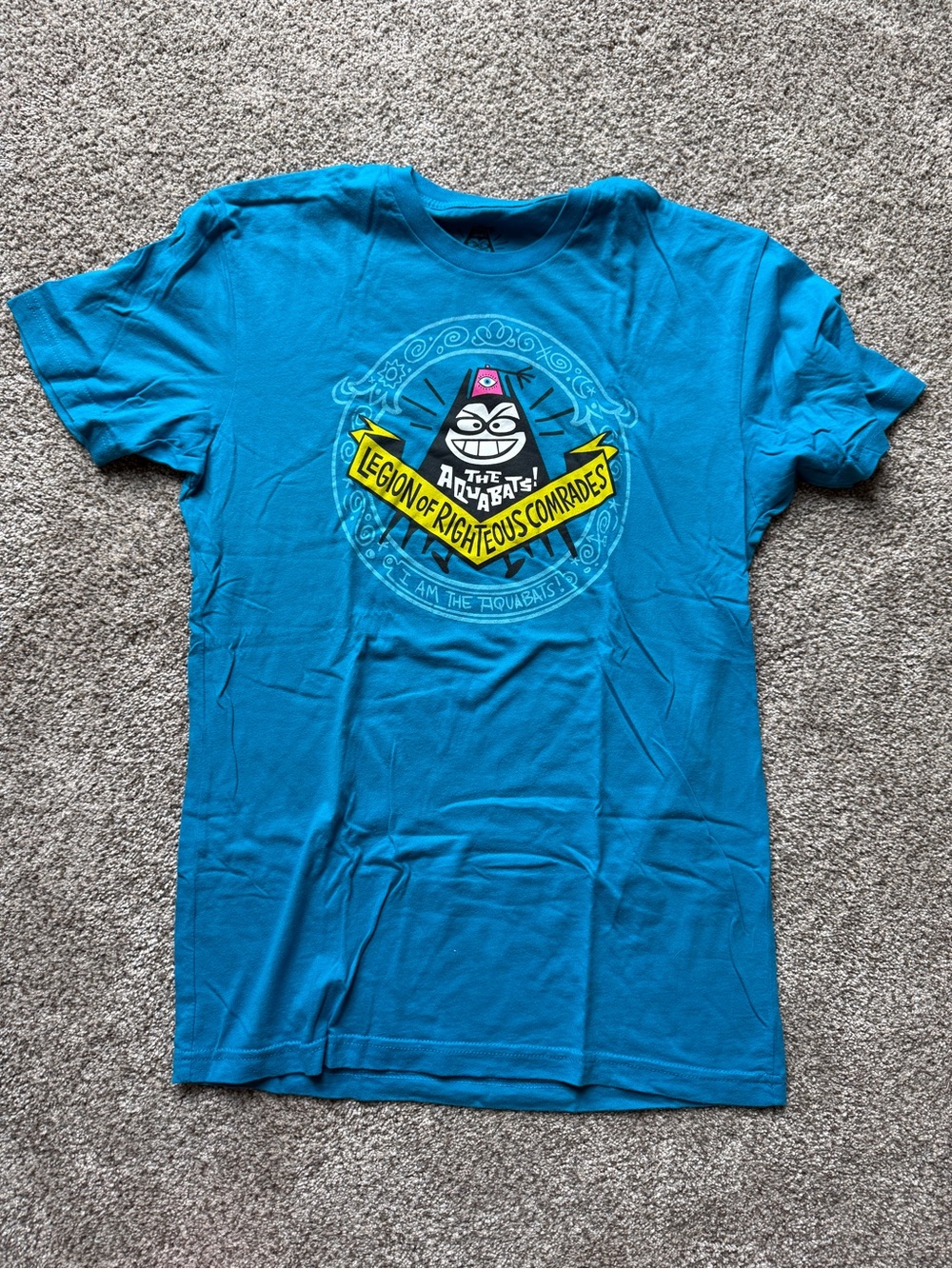 The Aquabats! Legion of Righteous Comrades Tee - Blue